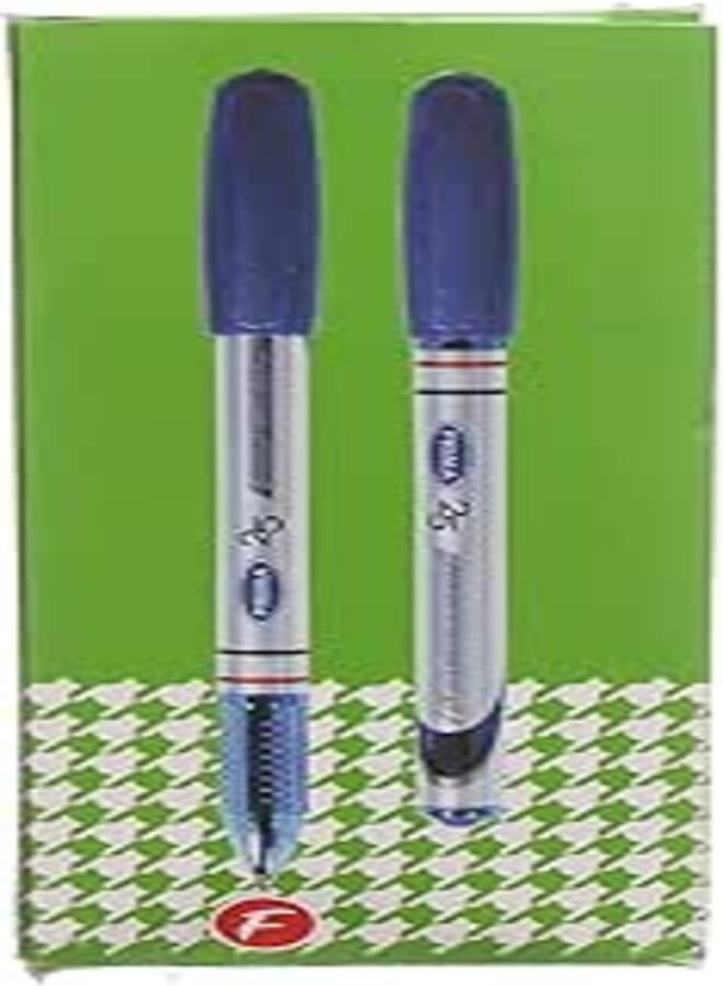 Prima 25 ballpoint pen, fine point, black - pack of 10